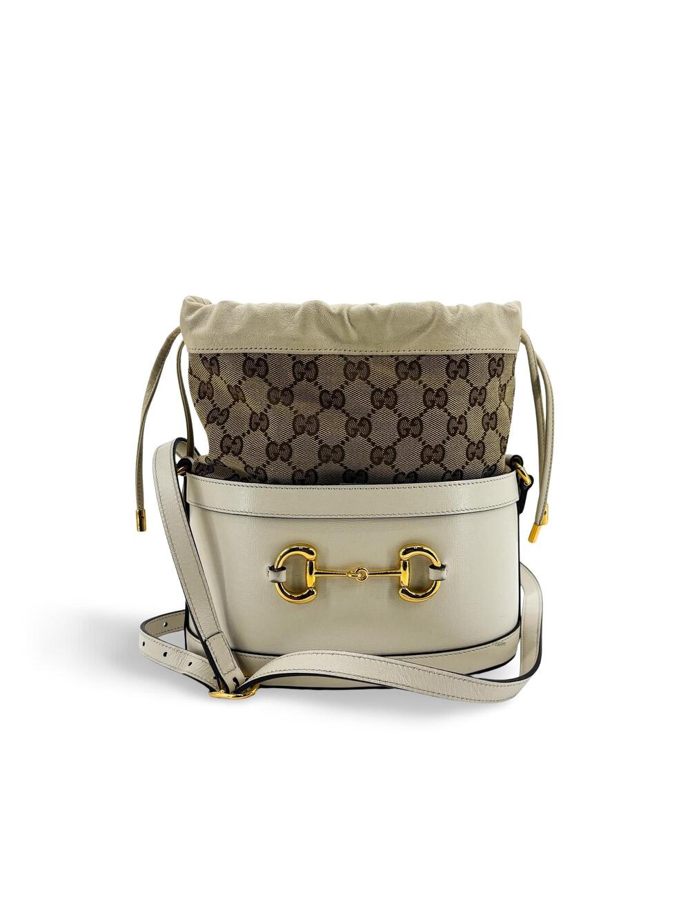 Gucci Horsebit Bucket Crossbody Bag #365798G11B